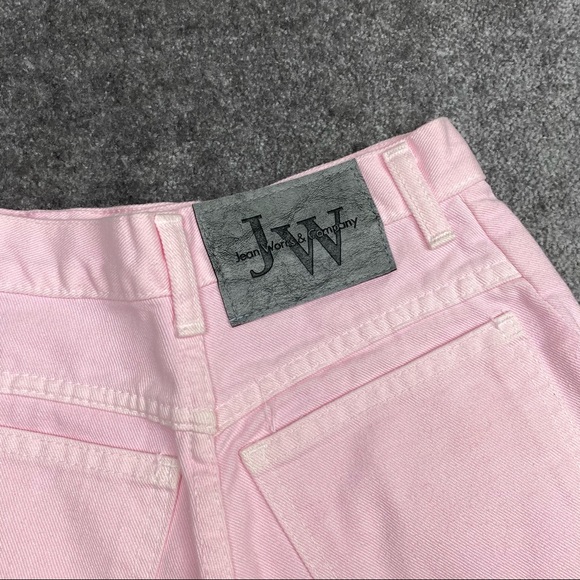 Jean Works Pink High waist vintage denim shorts - Picture 8 of 8